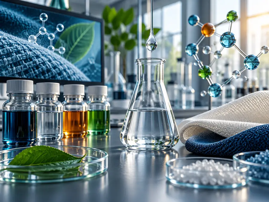 Laboratorio de química textil y gestión responsable de sustancias